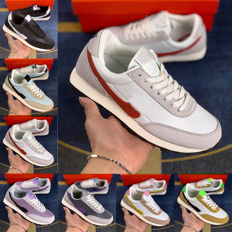 

Newest Waffle Daybreak 1979 Mens Running Shoes White University Red Cool Grey QS Pink White Wheat SP Fuchsia Women Sports trainers Sneakers Size 36-44, A5 black 36-44