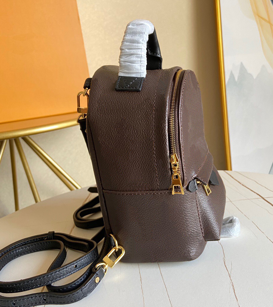 

Top quality mini backpack canvas school bags fashion women rucksack genuine leather shoulder bag female knapsack