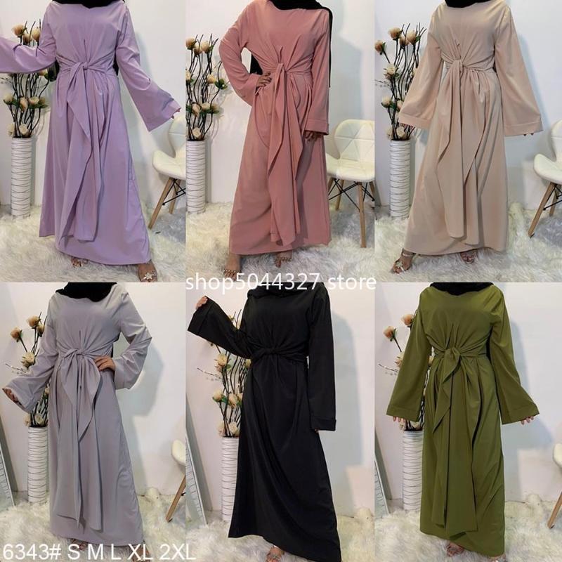 

Ethnic Clothing Eid Mubarek Abaya Dubai Turkey Hijab Muslim Dress Robe American Islam Dresses For Women Vestidos Oman Musulman De Mode