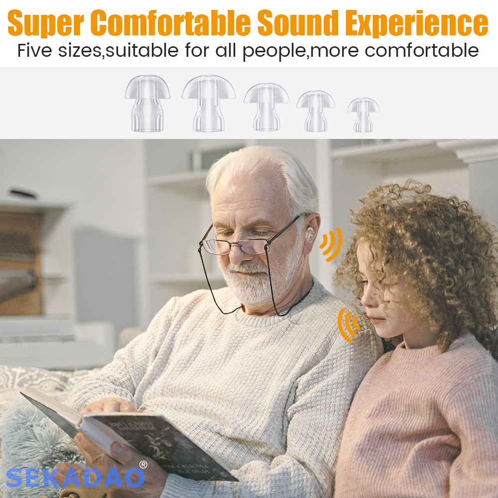 

Best Hearing Aid Hearing Device Rechargeable Hearing Amplifier Ear Aid for The Elderly Sound Amplifier for LossScouts