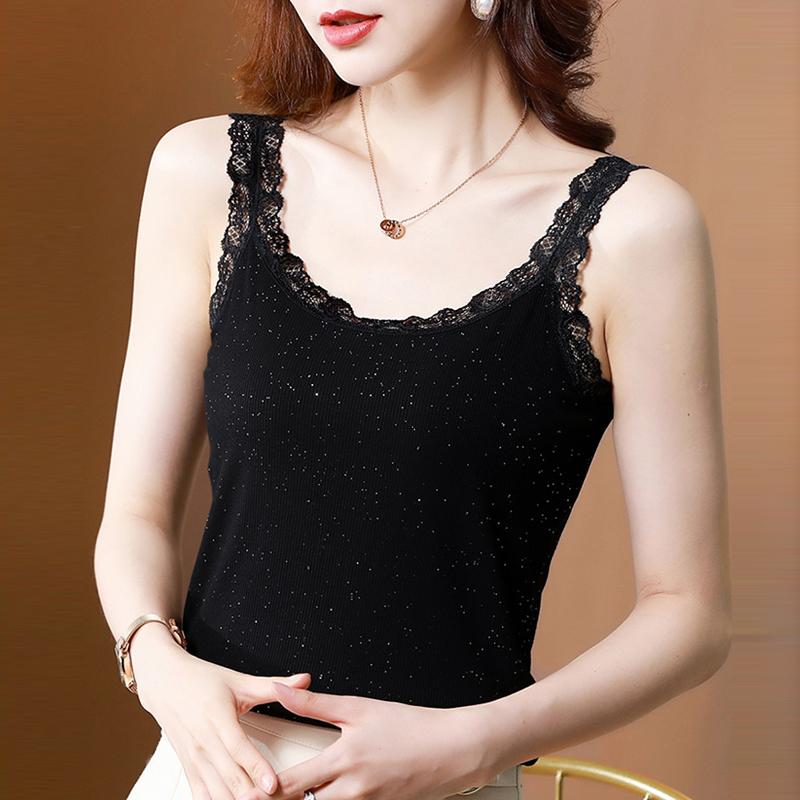 

Women's Tanks & Camis AOSSVIAO White Halter Sexy Backless Tank Tops For Women Streetwear 2022 Sleeveless Lace Ribbed Knit Vest Top Cropped F