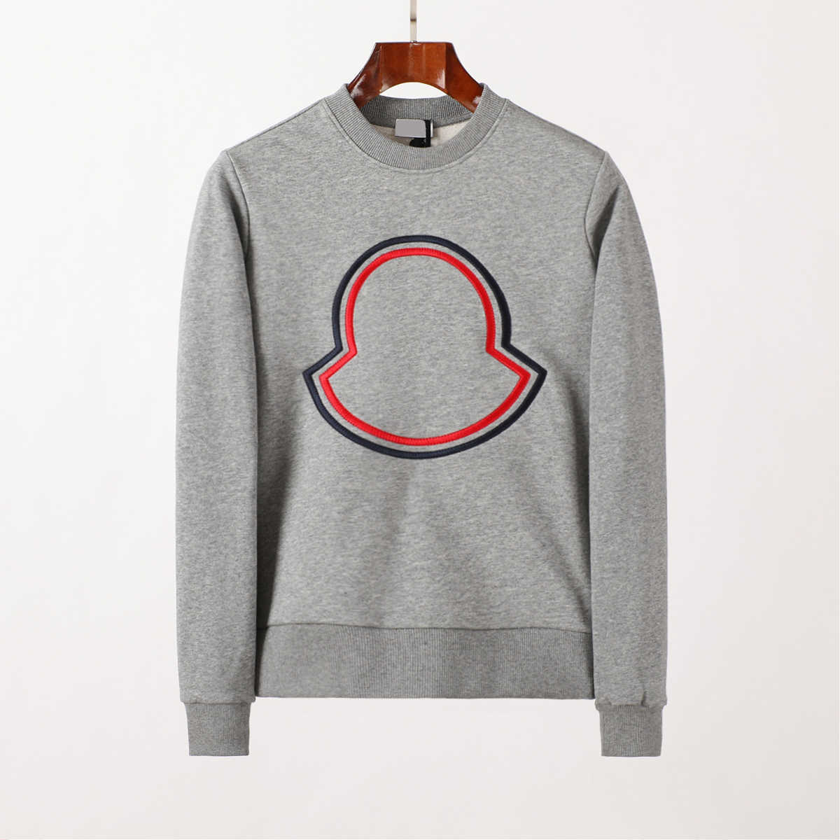 Luxury designer monclair France Men's woman Hoodies designer brand Autumn and winter new all-match classic badge Pattern casual sweater MON