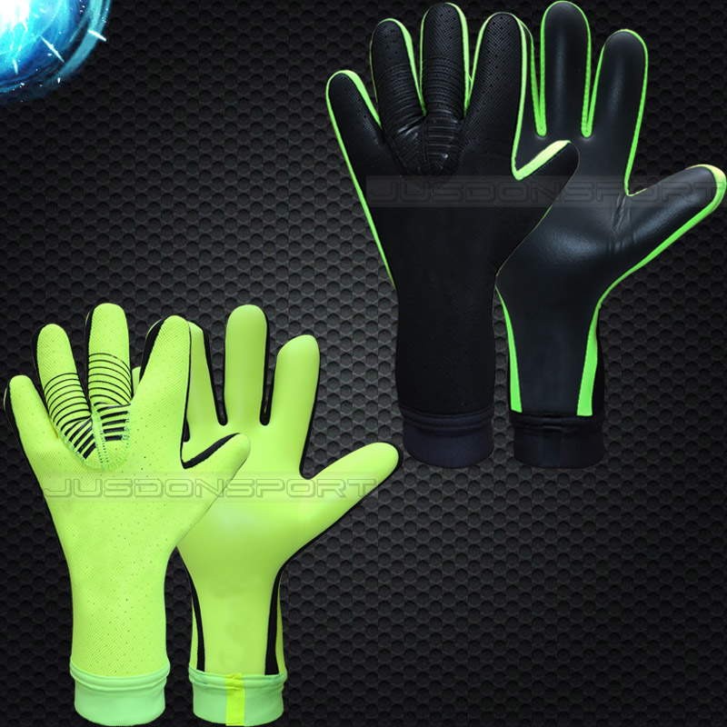 

New man soccer gloves without fingersave Professional goalkeeper gloves Goal keeper Gloves Soccer Goalie Soccer, Black