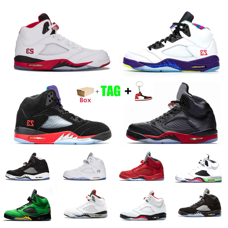 

Oreo women sneakers Basketball shoes 5 jumpmen 5s white Sail Metallic Silver Space Jam Black muslin grey what the oregon alternate bel pink foam aqua GS, 6 alternate 40-47