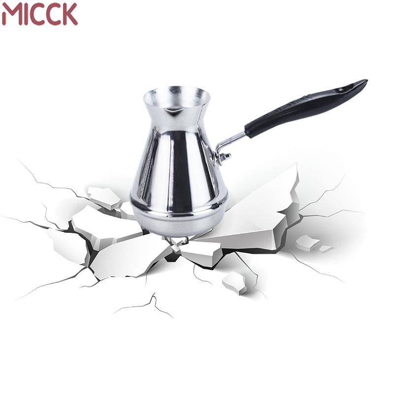 

Coffee Pots MICCK Stainless Steel Kettle Pot 6 Specifications Barista Tools Maker Cafe Measuring Pitcher Milk Jug French Press