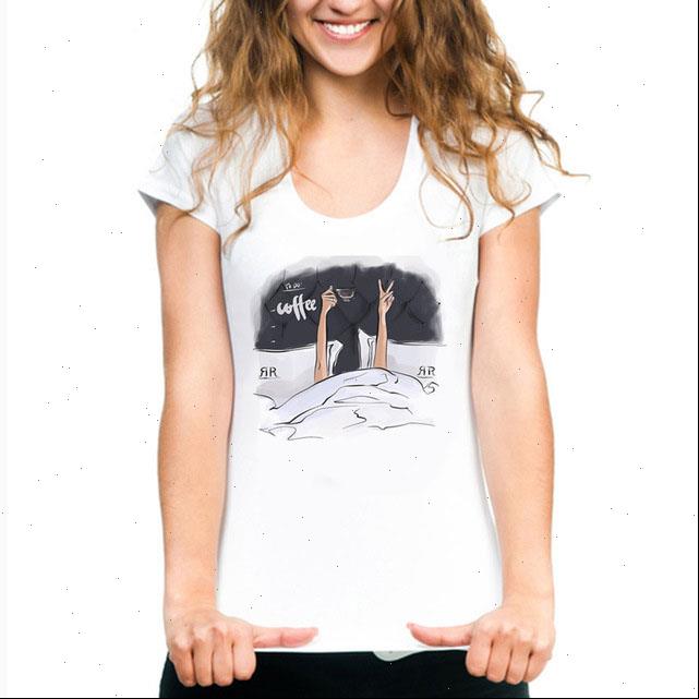 

causal white women t shirts woman summer girls print short sleeve o neck shirt loose soft lady tshirts