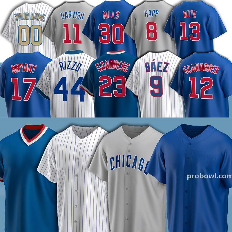 

New12 Kyle Schwarber Jersey 9 Javier Baez Anthony Rizzo Ryne Sandberg Jason Heyward Blank no name Kyle Schwarber Nico Hoerne Jerseys-Factory Outlet, Custom cool base women jersey