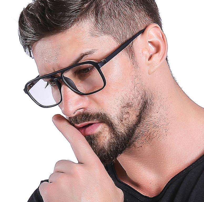 

Transparent Spectacle Frame For Men Women Glasses Anti-fatigue Computer Eyeglasses Retro Optical Lens Myopia Unisex Eyewear Fashion Sunglass