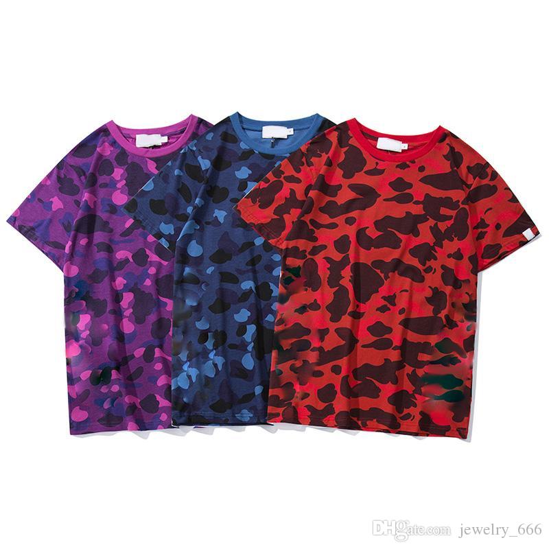 

Men's Shark T-Shirts and Polo Shirts Summer High Quality Camo Casual Teen Fashion Print Clothing Men's Top Classic Short Sleeves, Spread