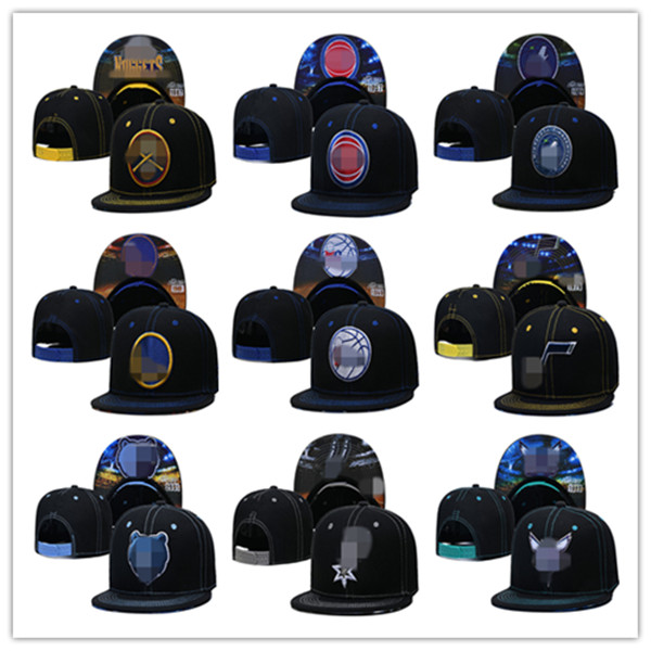 

2021 fashion Snapback Hats Top Quality Embroidered Basketball Baseball Snapbacks Caps For Men Women Mix Match All Order, Blue;gray
