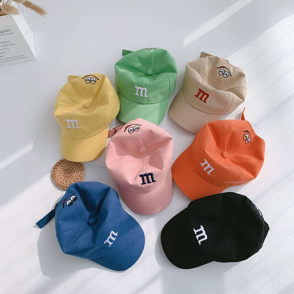 

Children's hat summer sun Baby Cap Baseball trendy boy girl, Yellow