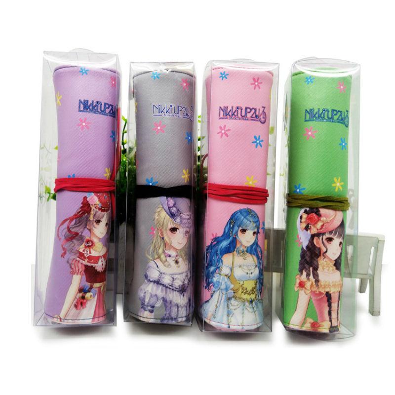 

Cartoon Cute PU Leather Pencil Case Student Personality Color Pencils Children's Gift Bags
