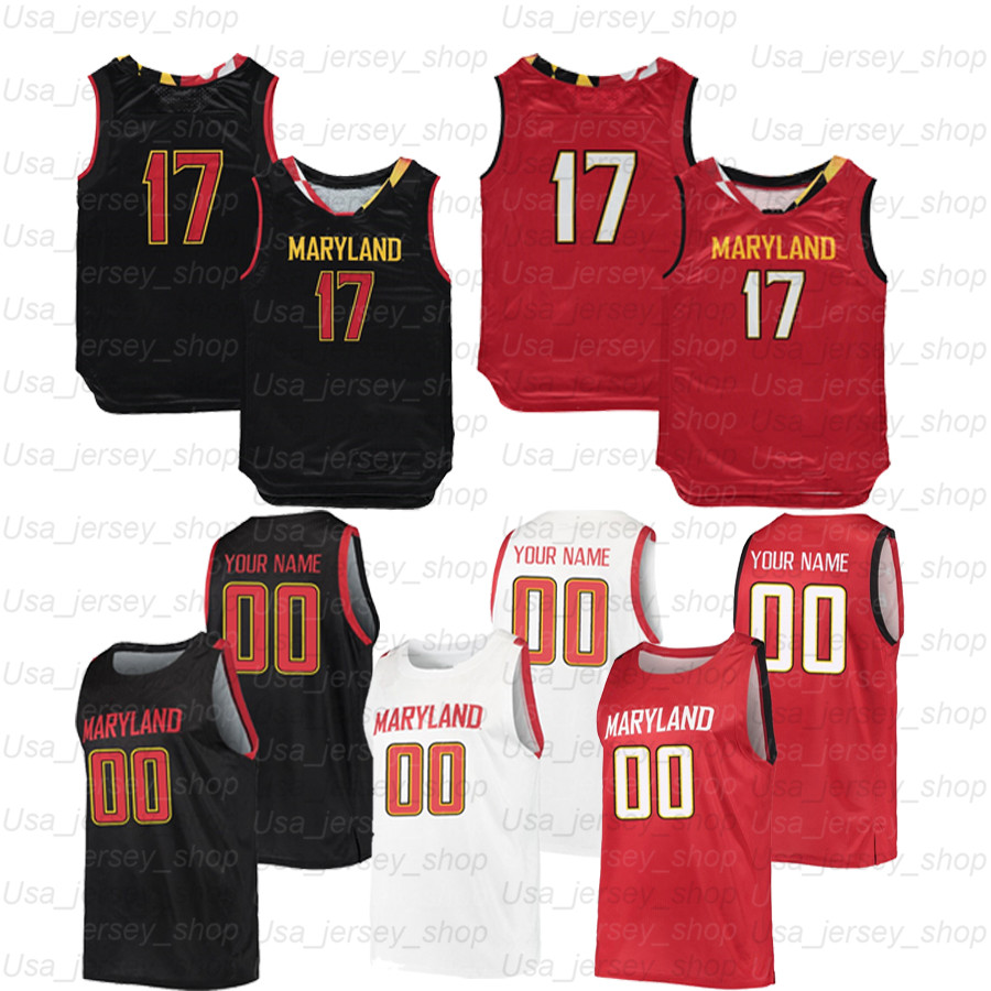 

Basketball Custom Maryland Terrapins Jerseys 5 Eric Ayala 11 Darryl Morsell 22 Makhel Mitchell 23 Steve Francis 2 Aaron Wiggins 13 Hakim Hart, Black;red
