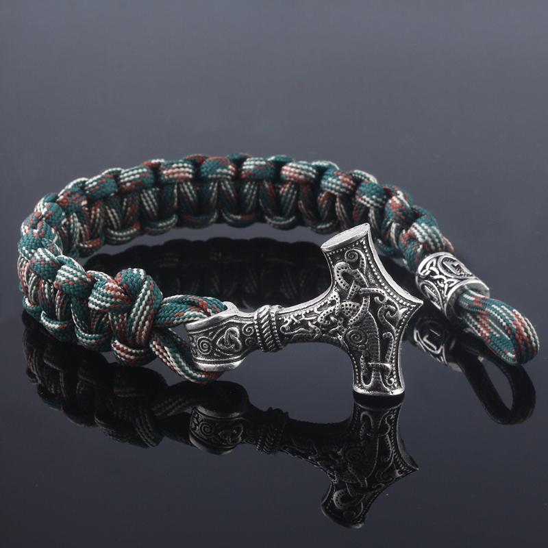 

Charm Bracelets Vikings For Men Tibetan Silver Gift Designer Fashion Arrow Amulets Bangle Talismans Luxury Accessories Bangles