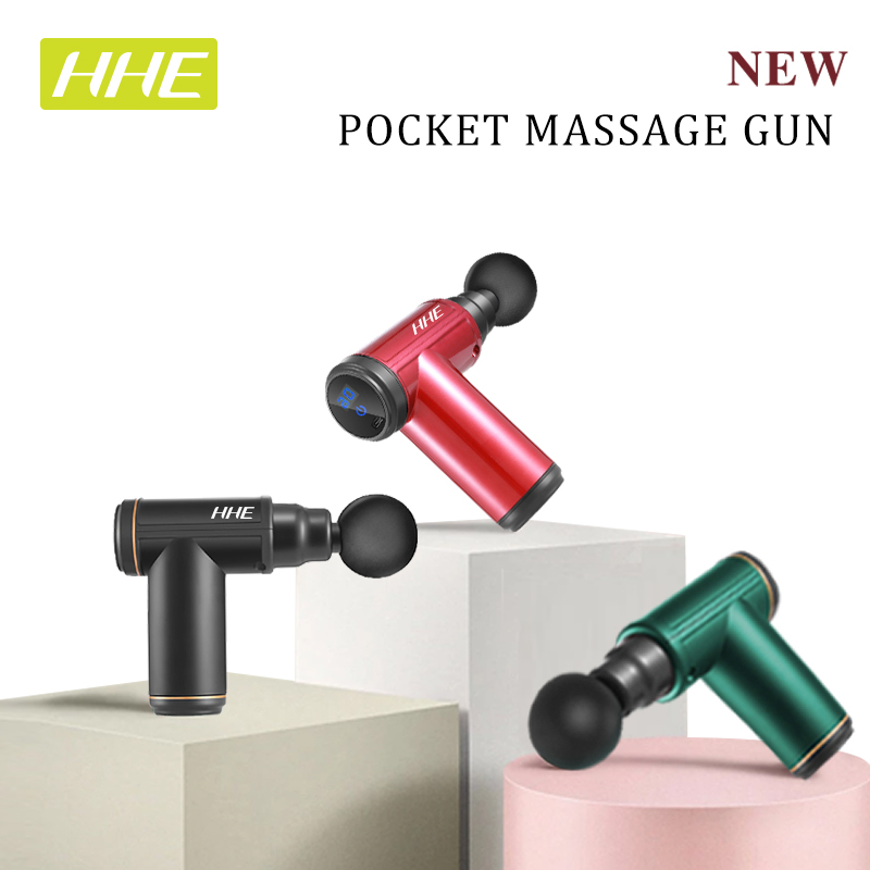 

Mini Massage Gun Muscle Relaxation Pain Relief USB Rechargeable Back Massager Guns for Fitness Vibrating Fascia Gun Health Care