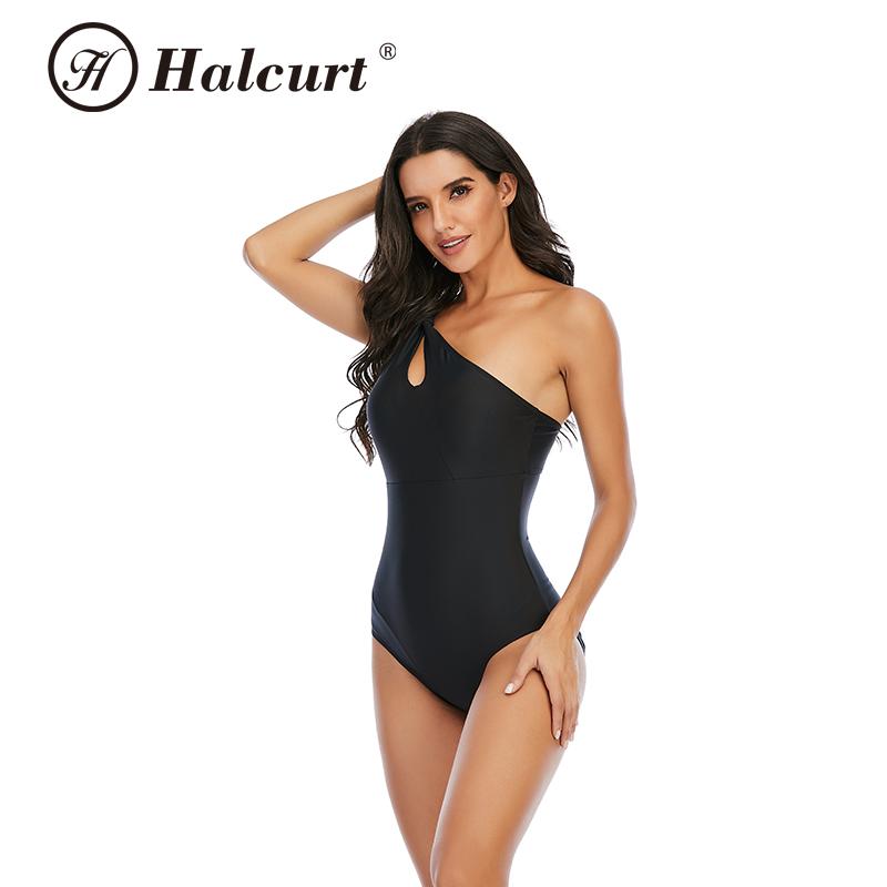 

Bikini Bathing Suit Women Swims One Piece Swimsuit Women's Color Block Shoulder Bowknot Onepiece One-Piece Suits