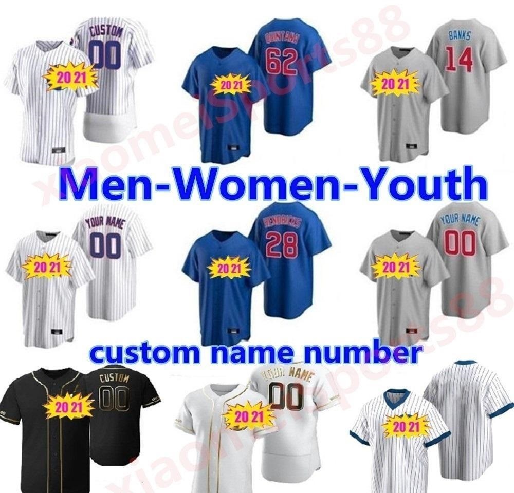 

20 21 Chicago Anthony Rizzo Baseball jerseys Javier Baez KrisBryant Kyle Schwarber Jason Heyward David Bote Men Women Youth Cubs, Blue;black