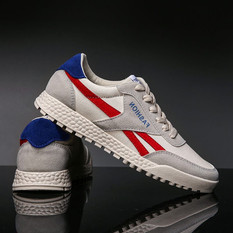 

Women Mens Trainer Running Shoes Breathable Mesh Red Black White Blue Green Platform Runners Sneakers Size -44 Code:04-207, 1 (11)