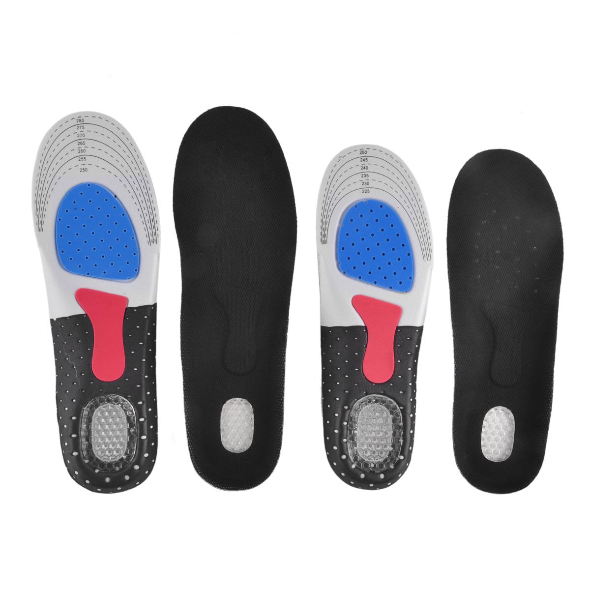 

2021 new Gel Insole Orthotic Sport Insert Shoe Pad Arch Support Heel Cushion Running New 2Pcs/Pair fast ship