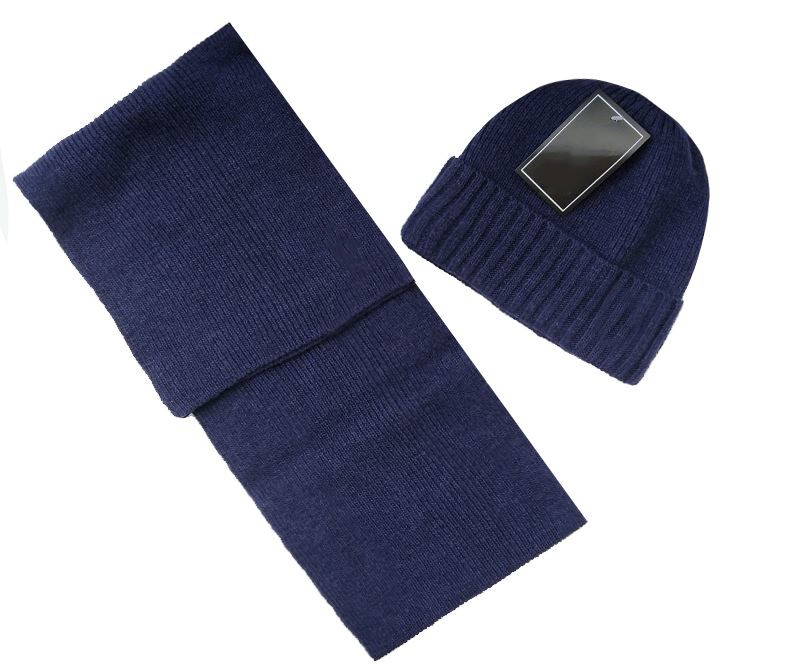 

Keep warm scarf hats M0nc1err Winter beanie men women leisure knitting beanies Parka head cover cap outdoor fashion knitted Elastic caps set
