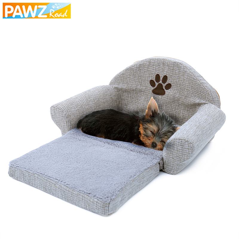 

Removabe Pet Dog Bed Soft Dog Sofa Kenne Paw Design Dog Cat House Washabe Pet Cushion Mat For Pet bed Animas Products, Agw1067-g