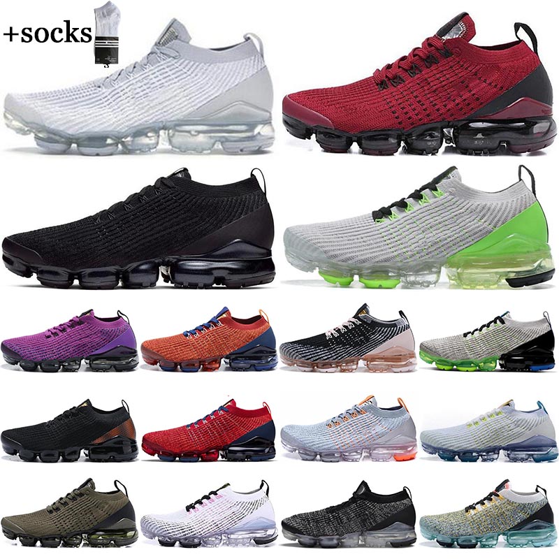 

Fly White Knit 3.0 Mesh mens running shoes Pure Platinum Triple Black Throwback Future Electric Oreo Beach Flash Pink Rose men women trainers sports sneakers eur 36-45, #13 green 36-45