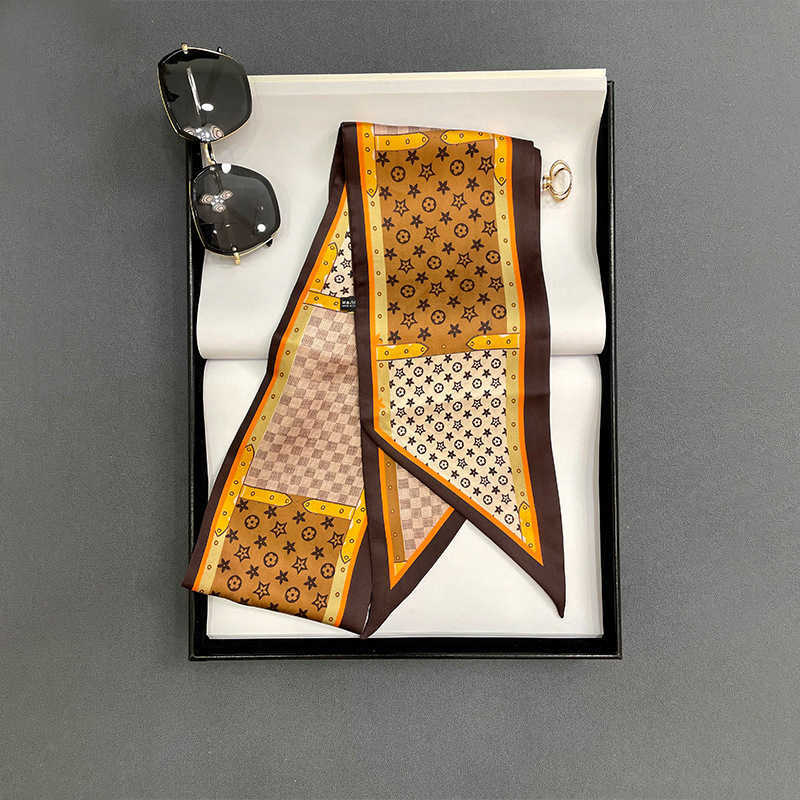 

Korea Letters Printed Diagonal Scarf Fashion Children's Pattern Small Scarf Autumn WInter Girls Hair Band Scarves Gifts For kids Supplies G1100F2G, Black