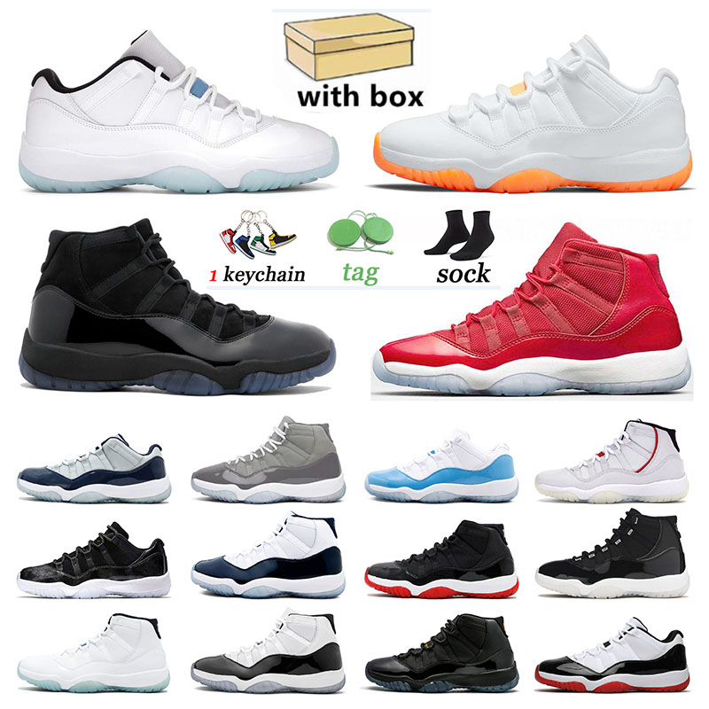 

Jumpman 11 11s Basketball Shoes 25th Anniversary Citrus Men Women Trainers Low Legend Blue Cap and Gown Sports Sneakers Concord Bred Win Like 96, D3 40-47