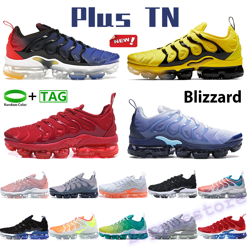 

TN plus running shoes mens sneakers together triple black white red blizzard lemon lime midnight navy bumblebee active fuchsia men women trainers, Bubble wrap packaging