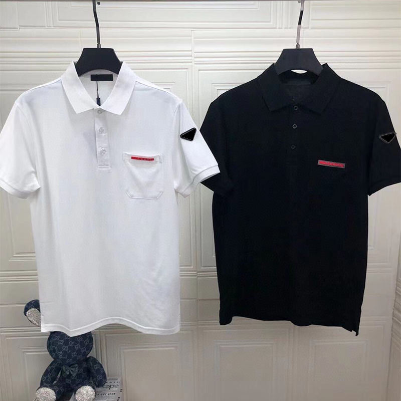

Mens T Shirt 100% Cotton Plus Size polo polos Soft Women T-Shirts Black Man Summer Cool Top Short Sleeve High Quality White 8codes, Polo-praoo4