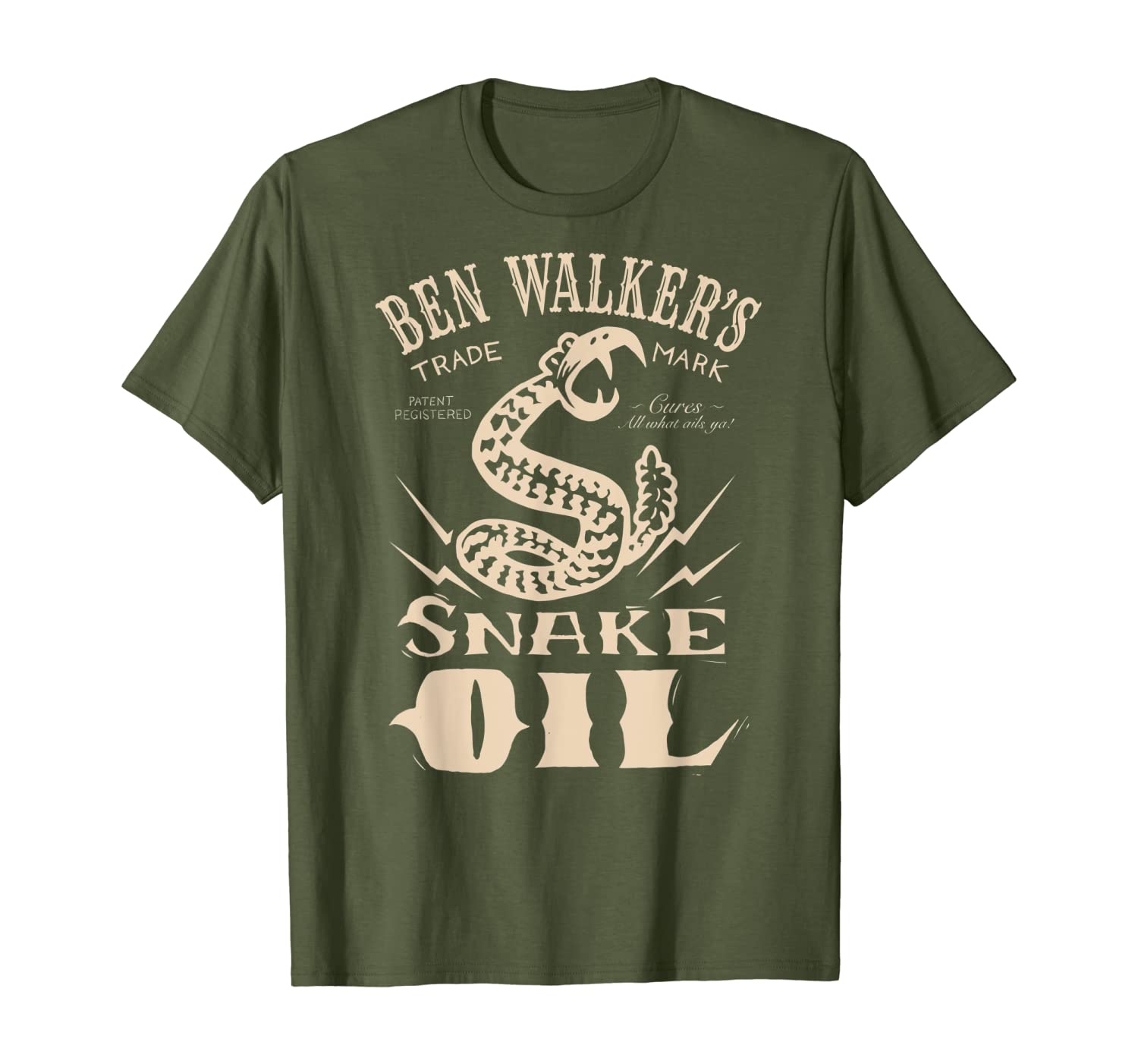Ben Walker&#039;s Snake Oil T-Shirt-image-698496589