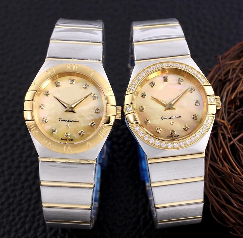 

montre de luxe 3A+ Famous gold watch women dress full Stainless steel Sapphire waterproof Luminous Classic Wristwatches 28mm, As pic