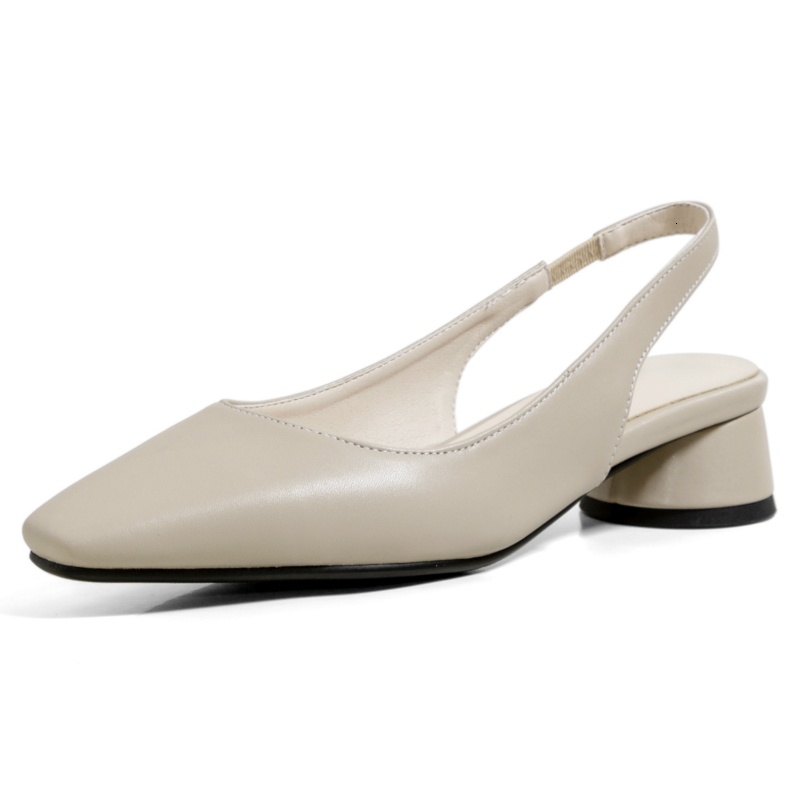 

dress shoes women short heels elegant pumps sandals fashion slingback summer woman office party wedding large size k901, Black