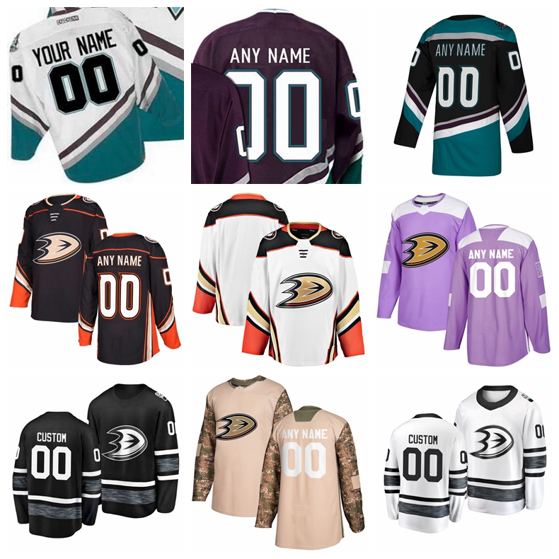 

Men Kids Women Ice Hockey Adam Henrique Jersey Anaheim Ducks Jakob Silfverberg Rickard Rakell Nick Ritchie Hampus Lindholm Mighty Purple, Black;red