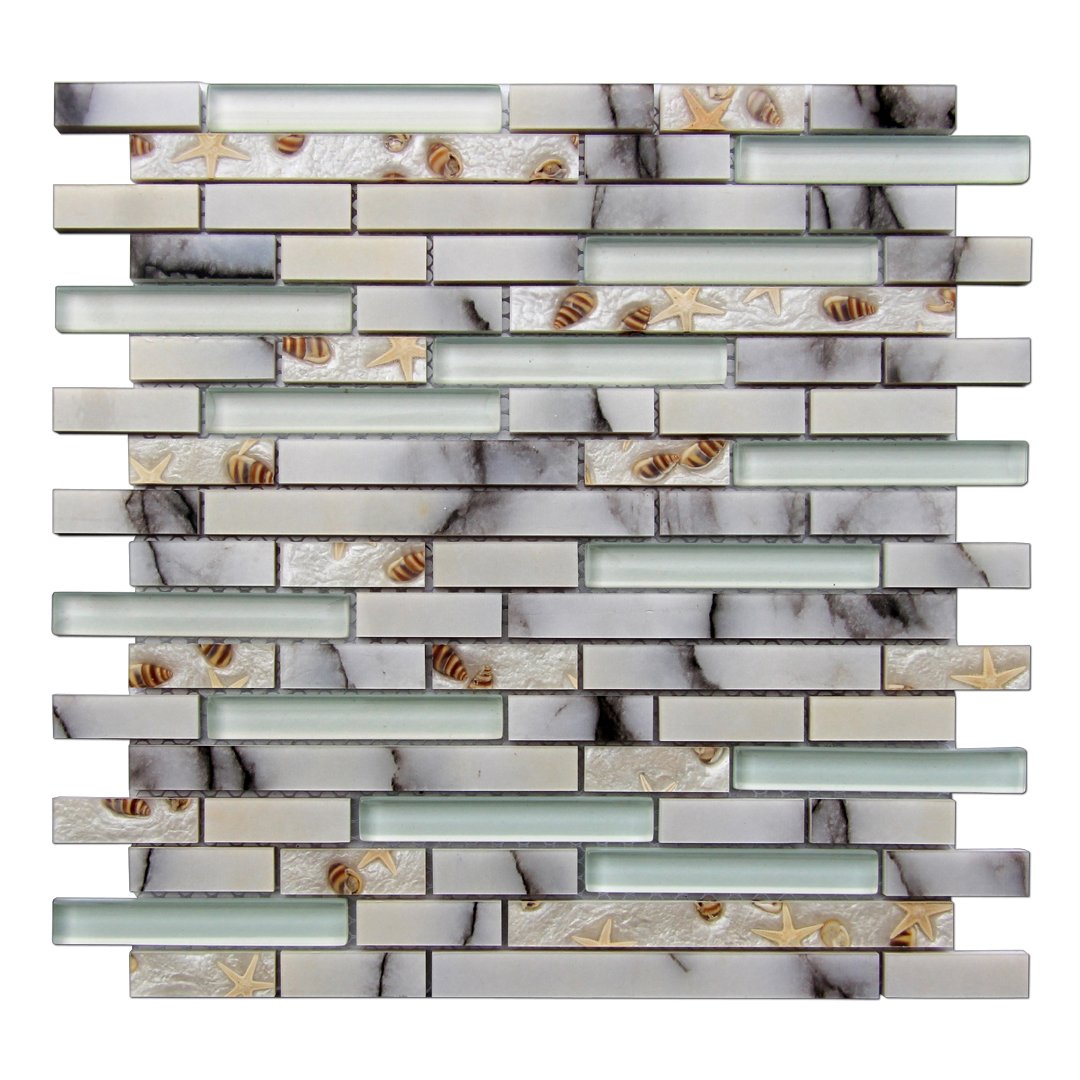Art3d 5-Piece 3D Wall Stickers Crystal Glass Peel and Stick Backsplash Tiles for Kitchen Bathroom Laundry Rooms , Wallpapers(30X30CM)-image-731828938