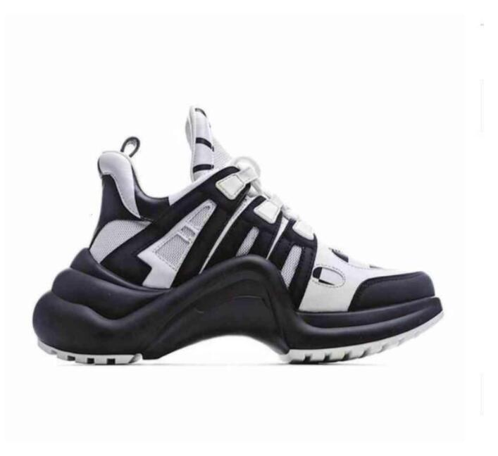 

Luxurys Designers Casual Shoes Archlight Sneaker Womens Sneakers Lace-up Trainers Height Increasing Mens Dad Show Top quality Arch A02, Color 1