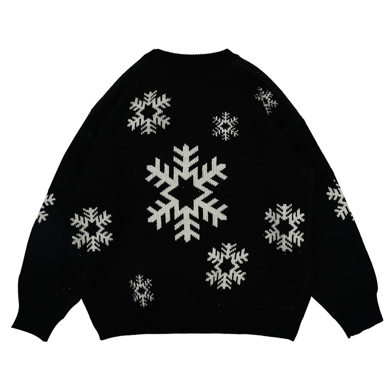 

Crew Neck Couple Knit Sweaters Pullover High Street Oversize Sweater, Pink