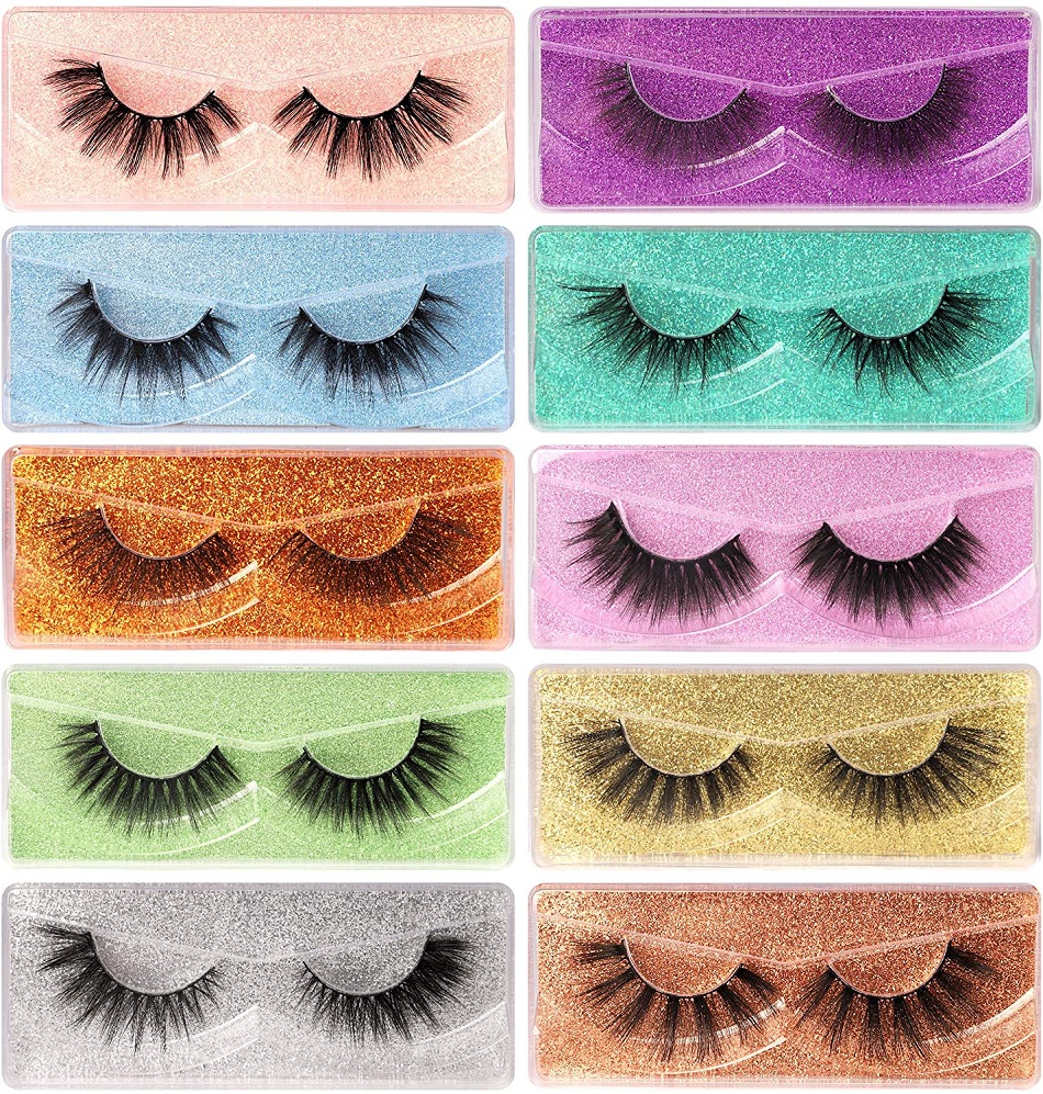 

Wholesale 3D Eyelashes Kit Dramatic Long Fluffy Lashes Pack For Beauty Eyelash Extension Make Up