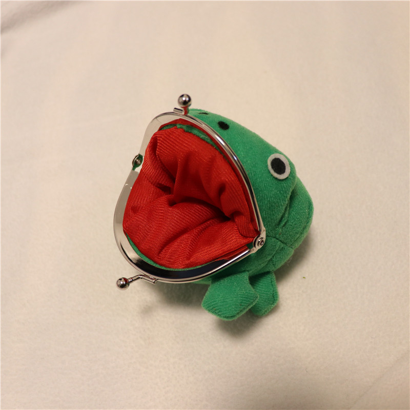 

Naruto the Same Frog Clip Bag, Cartoon Wallet, Single Op Bag, Silver