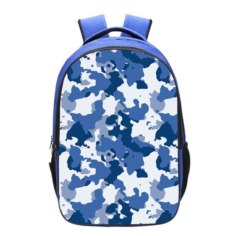 

Backpack Camouflage Children Bag Orthopedics School Bags Men Teen Fashion Rucksack Boy Girl Bookbag Mochila, A01687-16ib0