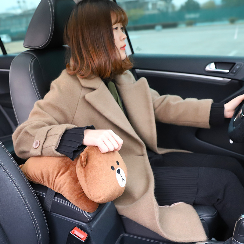 

New High Quality Universal Armrest Creative toon Cute Tissue Box Interior Products Car Accessories