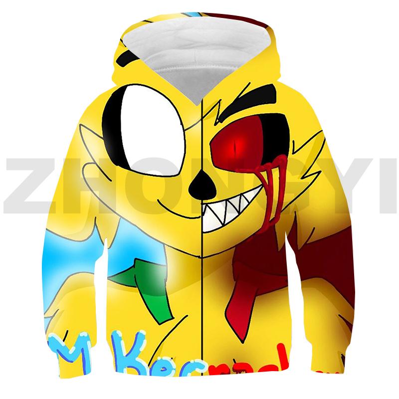 

Men's Hoodies & Sweatshirts Anime 3D Mikecrack Hoodie Kids Plus Size Casual Daily Streetwear Teenager Cute Sweatshirt Student Cartoon Hip Ho, Black