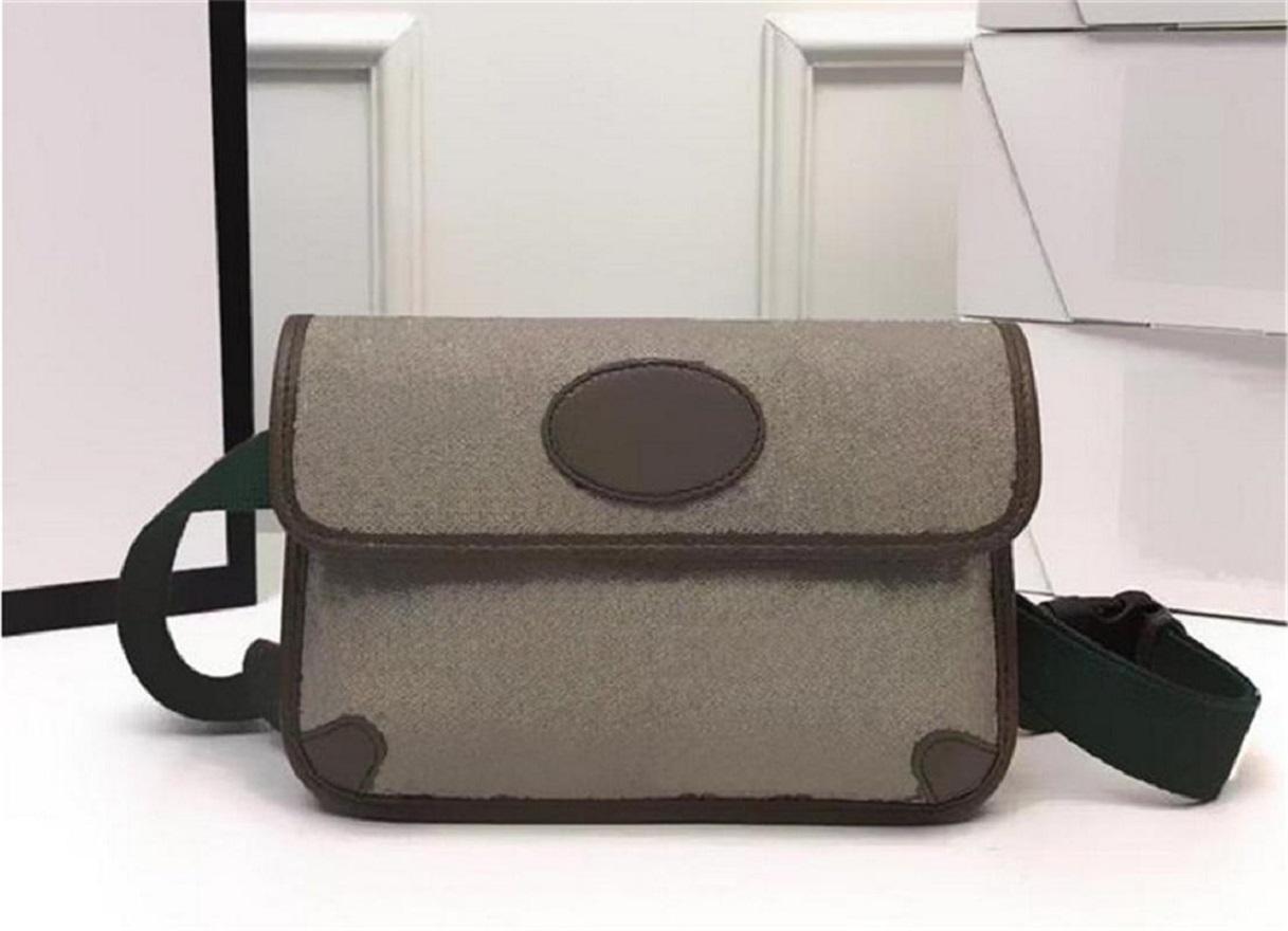 

Newest classic Stlye High-quality luxury designer belt bag Waist purse Tiger head Chest shoulder bags handbags Crossbodys purses with box free ship, Black