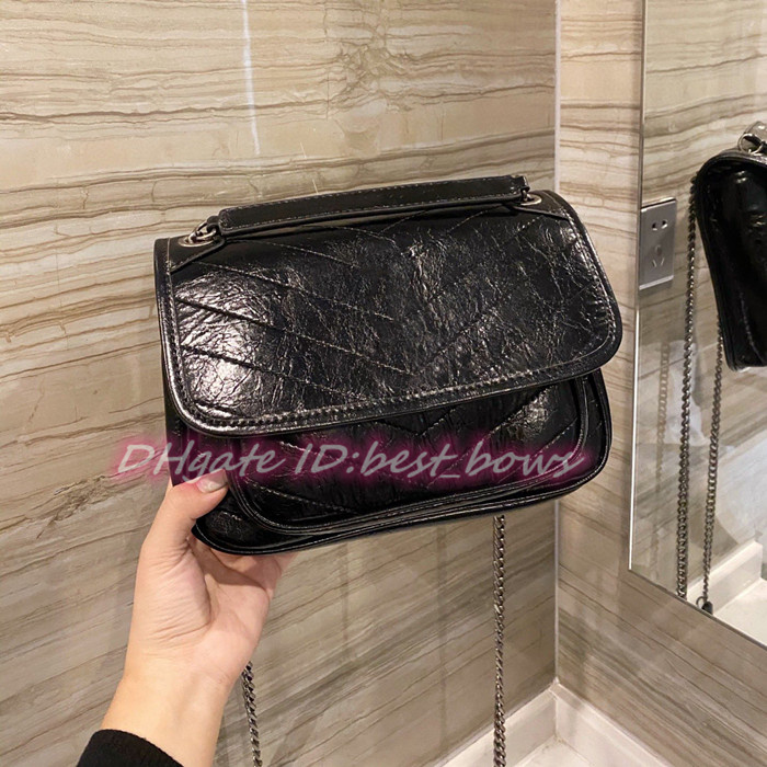 

2021top quality postman shoulder bag messenger fashion ladies marmont Mini flap bags handbags top women purse chains bandbag totes clutch cossbody wallet brand, No bags