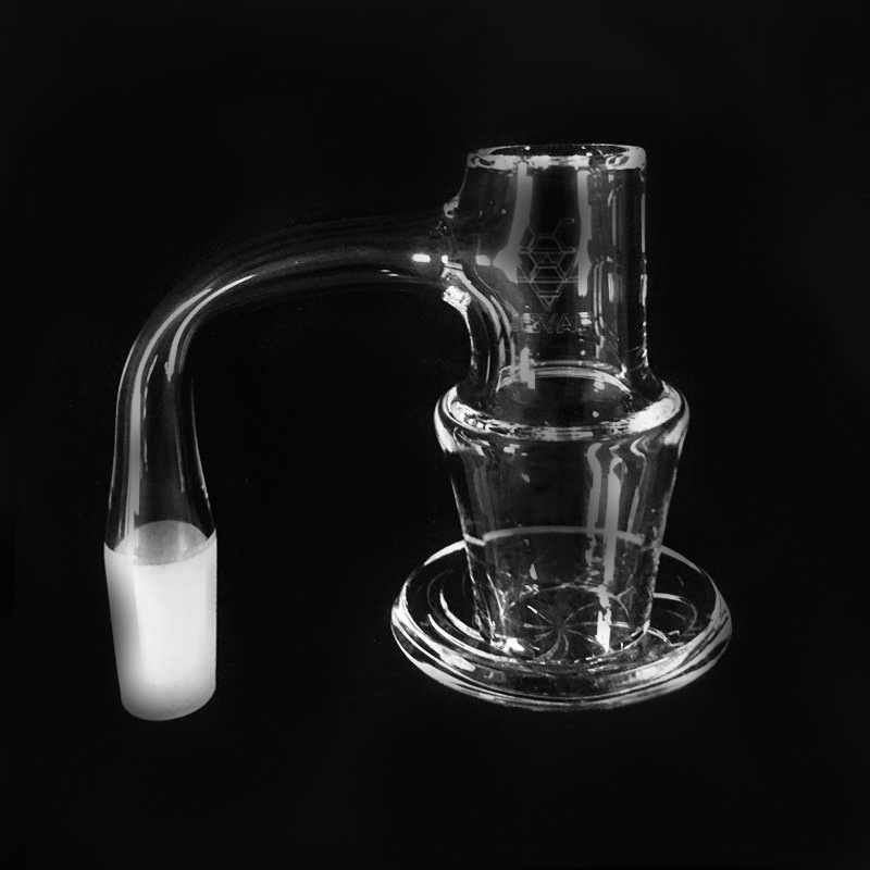 

Newest Smoke Full Weld Domeless Bucket Blender Banger 20mm OD Spining Wishing Well Batch Quartz Bangers Nails For Dab Rig Water Glass Bong W