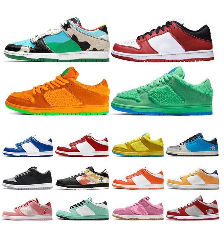 

dunk Chunky Dunky Low men women running shoes University Red green bear Kentucky Syracuse Safari womens sports sneakers size 36-45 with box