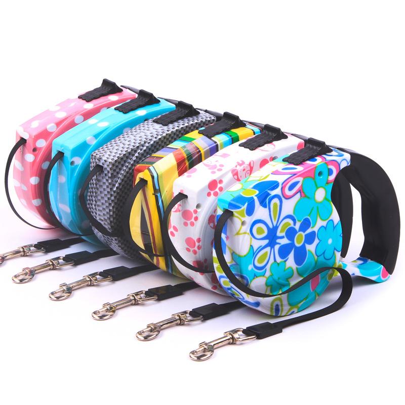 

Meter Pet Dog/Cat Puppy Automatic Retractable Traction Rope Cord Walking Lead Leash Products Dog Collars & Leashes