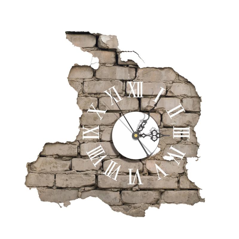 

Home PVC Bedroom Art Stylish DIY Wall Decor Office Living Room Modern 3D Clock Sticker Clocks