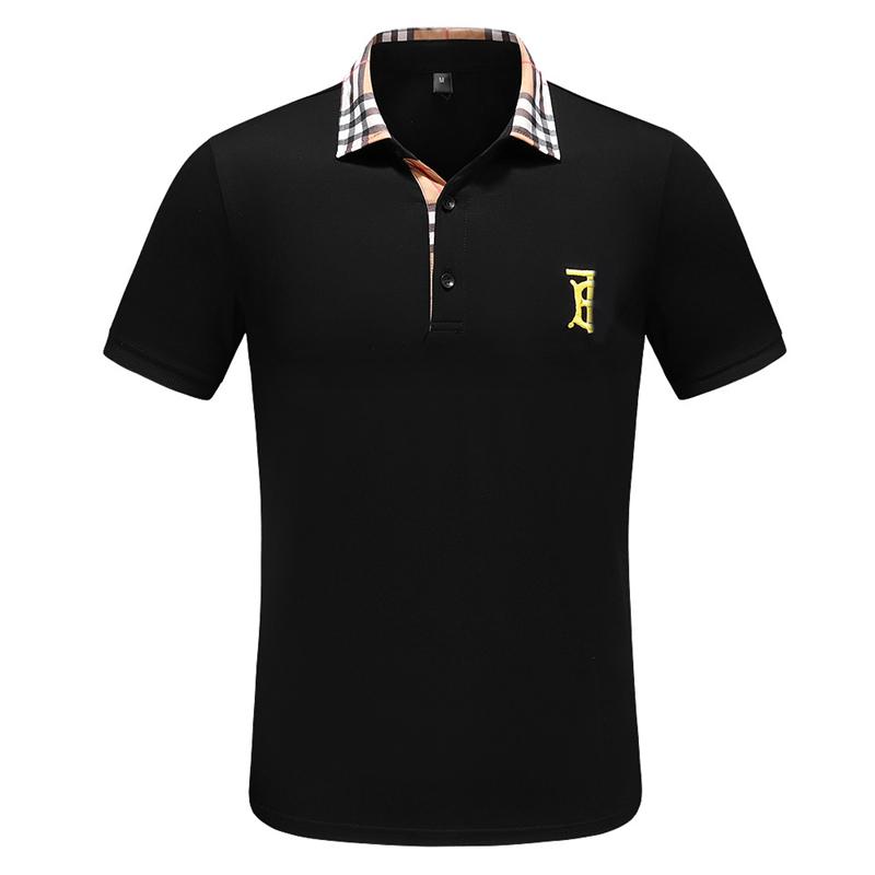 

2022 luxury mens designer polo T shirt summer fashion breathable short-sleeved lapel casual top -3XL @48