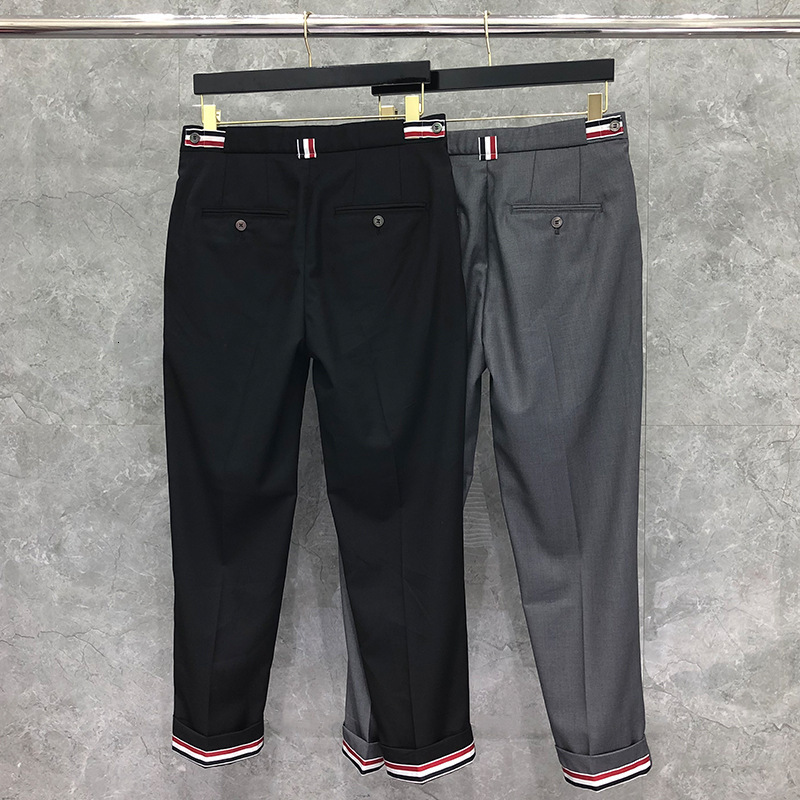 

casual pants dongguan direct sales tb nine legged trousers for men and women, Black